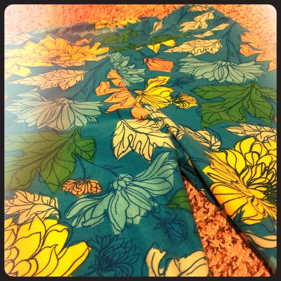 💐Flower Power! Tall n Curvy Lularoe Leggings - Picture 1 of 5